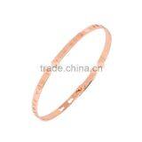 Memories Bangles With Customize Design Word 'I LOVE YOU TO THE MOON AND BACK' With 4mm/7mm Width thumbnail-2