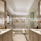 Hongjin Bathroom Natural Marble Floor and Wall Tile