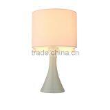 Ceramic Base Table Lamp With Fabric Lampshade for Hotel and Room Indoor