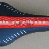 Hot Selling New Design High Quality Wholesale Price Durable Comfortable Leather MTB Saddles Bicycle Parts thumbnail-1