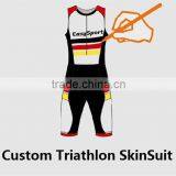 Unisex Professional High Quality Sublimation Triathlon Clothing/Triathlon Wetsuit thumbnail-2