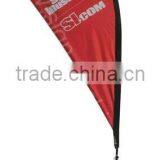 Flag Banner With Plastic Bag Base