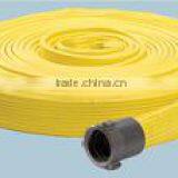 yellow corrosion resistance duraline fire hose with coupling