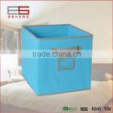 Most Popular Home Collection No-woven Cube Bin Organizer Collapsible Storage Baskets thumbnail-3