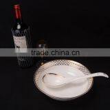 Noble Design of 56 Pcs Bone China Dinnerware Set thumbnail-3