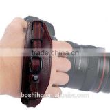 Customized design Leather Hand Grip Wrist Strap quick release plate bag for digital camera DSLR