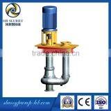 chemical used corrosion resistant vertical slurry pump