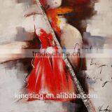 Hotsale Designs Abstract Music People Oil Painting HT 164-A thumbnail-3