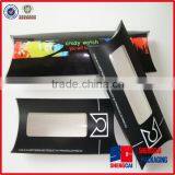 New Design Paper Box With Window Custom Paper Pillow Box With Logo Print Small Pillow Box thumbnail-1