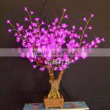 Led Purple Flower Pot