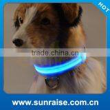 Factory Supply rechargeable led dog collar usb Waterproof, bright light