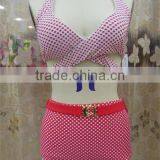 2015 New Arrival Retro High Waisted Bikini thumbnail-5