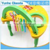 Wooden Musical Percussion Instruments Aeolian Bells Table Xylophone Drum Symbol Noisy /educational Wooden Toy/ thumbnail-6