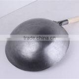 Cookware Supplier Hand Hammered Carbon Steel Non Stick Wok thumbnail-4
