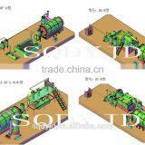 High Quality Eco-friendly City Rubbish/waste Tyre/used Oil Pyrolysis Plant thumbnail-3