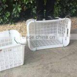 Stackable Plastic Turnover Rigid Vegetable Box With Hole thumbnail-2