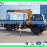 10T 4x2 dongfeng straight arm crane truck,overhead crane