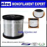 Transparent/raw White/simi-dull/full-full Polyester Pet Pes Poly Polyester Monofilament Yarn thumbnail-1