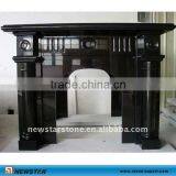 Black Granite Fireplace Surround thumbnail-1