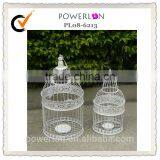 Wedding Decoration Set Of 2 Round Bird Cage Vintage Victorian Style thumbnail-3