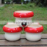 Cute Garden Decor Small Ceramic Smiling Face Planters thumbnail-2