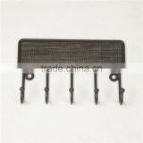 Store More Textilene Door 5 Hook Key Rack thumbnail-5
