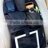 Car Auto Front or Back Seat Organizer Travel Storage Bag Black Color thumbnail-2