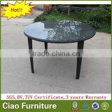 UV Resistant Outdoor Furniture Garden Poly Rattan Table and Chairs thumbnail-3