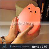 LED Color Changing Silicone Animal Night Light Cat Led Light thumbnail-5