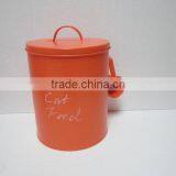 Metal Dog Food Container Set Tin Storage Box With Lid thumbnail-4