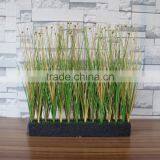 Antumn Color Plastic Grass With New Design Base thumbnail-2