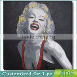 100% Handmade Marilyn Monroe Oil Painting thumbnail-1