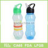 BPA Free Nike Tritan Bottle With pp Lid and Silicone Outside Pear Shaped thumbnail-1