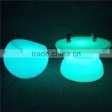 OEM Plastic LED Bar Molded Furniture Party LED Lighted Table and Chair Set for Party thumbnail-1