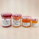 Glass Honey Jar Strawberry Glass Jam Jar thumbnail-2