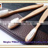 Bamboo Toothbrush With White Soft Bristle Oral Hygiene Product thumbnail-1