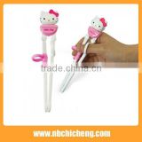 Cute Cartoon Children Education learning chopsticks and rubber chopsticks holder
