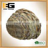 Round Natural Rattan Basket for Garden Planter thumbnail-5