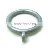 ID34mm/OD46mm & ID26mm/OD33mm, Plastic Curtain Rod Pole Ring Brushed Nickel thumbnail-2