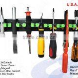 3pc Magnetic Tool Holder With Screw Fixed Plate For Storage Accessories thumbnail-3