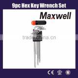 9pc Hex Key Wrench Set