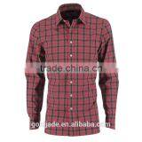 2014 Latest Casual Mens Shirt for Men Design Grid Shirts thumbnail-1