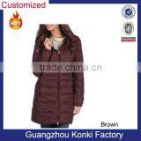 United Face Women's Lightweight Hooded Down Coat