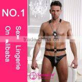 2015 High Quality Hot Sales Sexy China Lingerie Factory Sexy Men Costume Men Babydoll Lingerie thumbnail-1