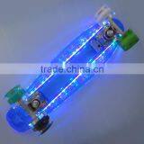 HSJ48 Transparent Original Skateboard LED Flashing Luminous Skateboard Longboard thumbnail-2