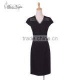 Maxnegio Women Fashion Clothing Latest Fashion Turkey Women Office Dresses thumbnail-5