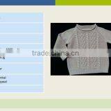 High Quality Wholesale Knitted Cable Autumn Child Cashmere Sweater(BKNB24) thumbnail-2