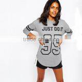 Just do it Printing Womens Long Sleeve Sports t Shirts thumbnail-1