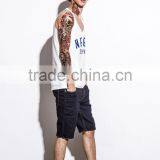 Classic Casual Print Gym Mens Stringer Singlet thumbnail-2