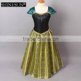 Frozen Elsa Dress Up Gown Costume Ice Princess Queen Dress Frozen Dress Elsa thumbnail-1